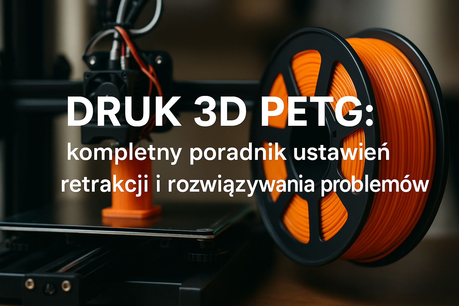 Druk 3D z PETG: poradnik ustawień i suszenia filamentu