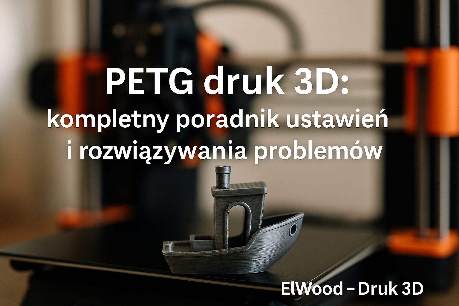 PETG druk 3D: kompletny poradnik ustawień i rozwiązywania problemów | ElWood – Druk 3D