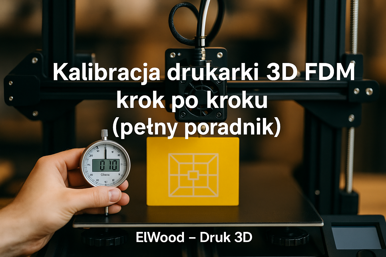 Kalibracja drukarki 3D FDM krok po kroku (pełny poradnik) | ElWood – Druk 3D