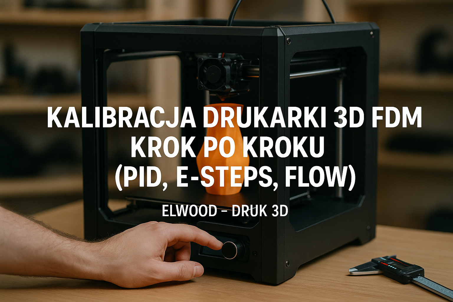 Kalibracja drukarki 3D FDM krok po kroku (PID, E-steps, flow) | ElWood – Druk 3D