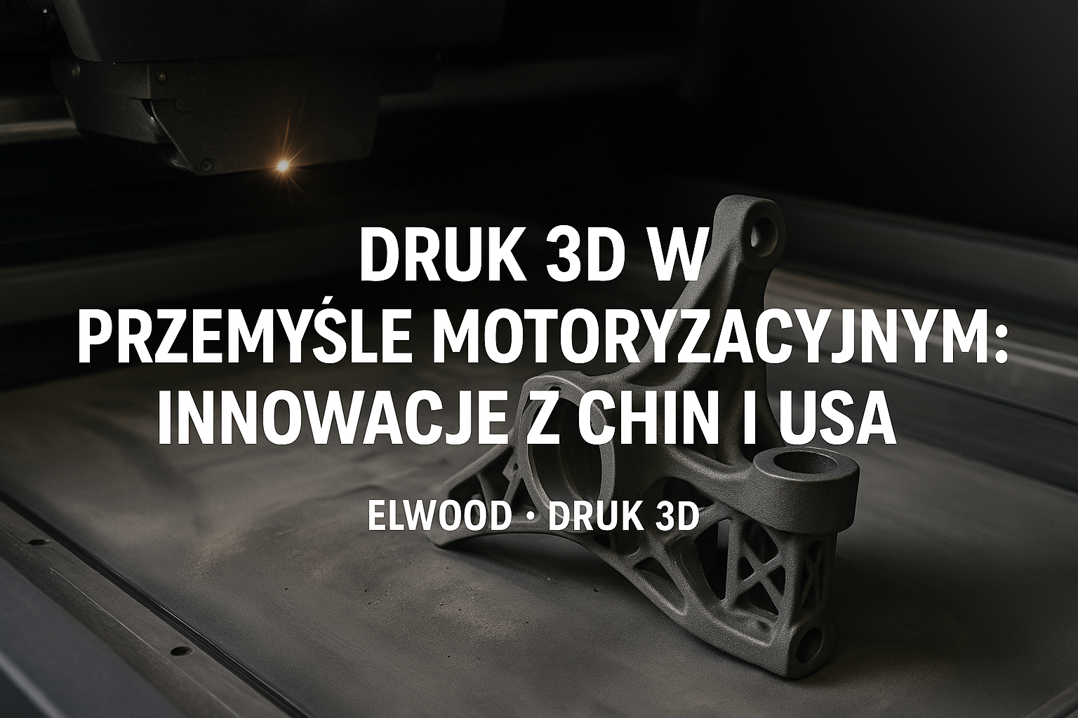 Druk 3D w przemyśle motoryzacyjnym: innowacje z Chin i USA – ElWood – Druk 3D