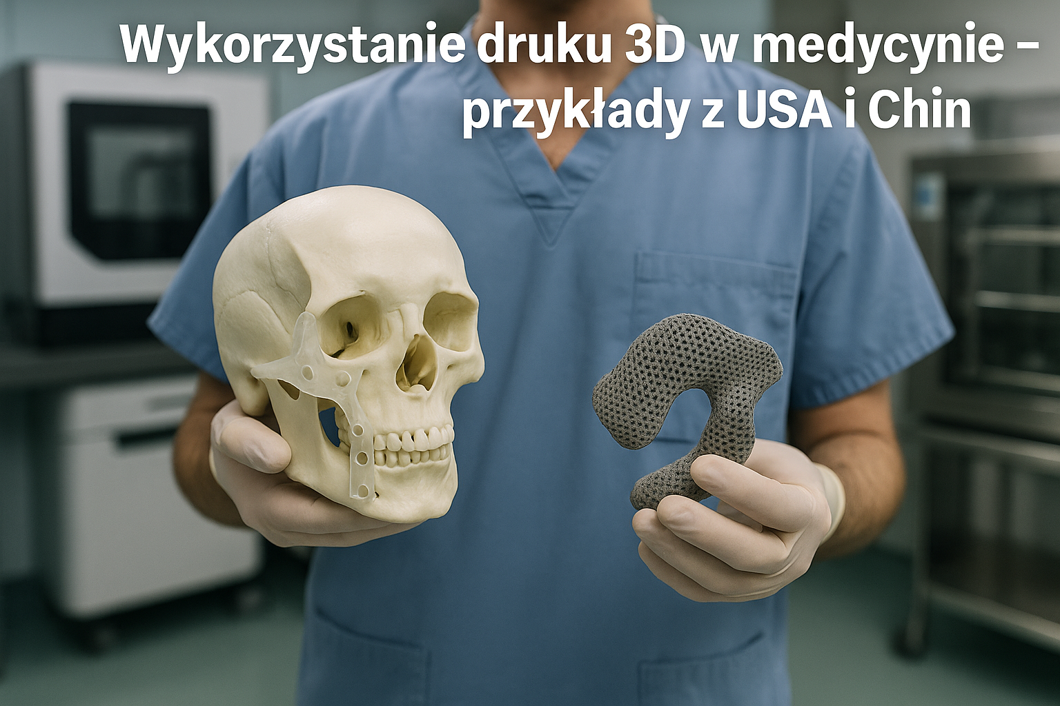 Wykorzystanie druku 3D w medycynie – przykłady z USA i Chin