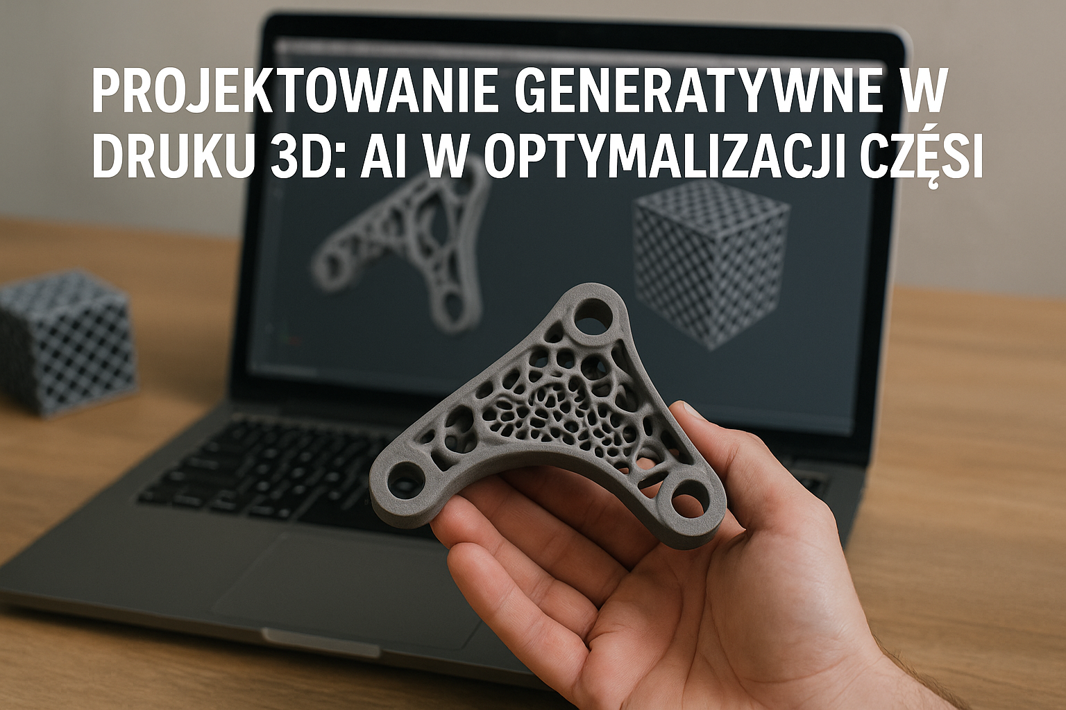 Projektowanie generatywne w druku 3D: AI w optymalizacji części