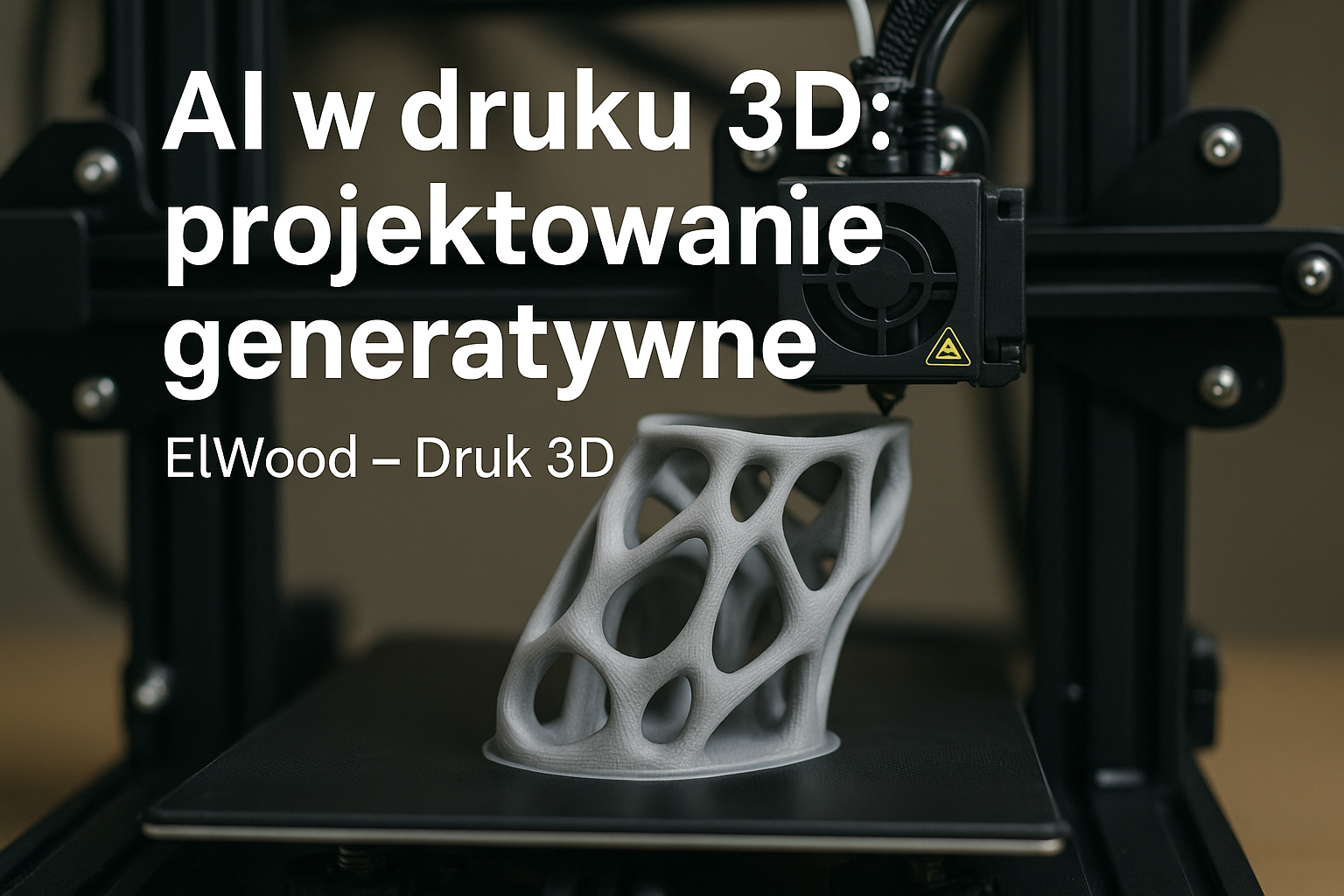 AI w druku 3D: projektowanie generatywne | ElWood – Druk 3D
