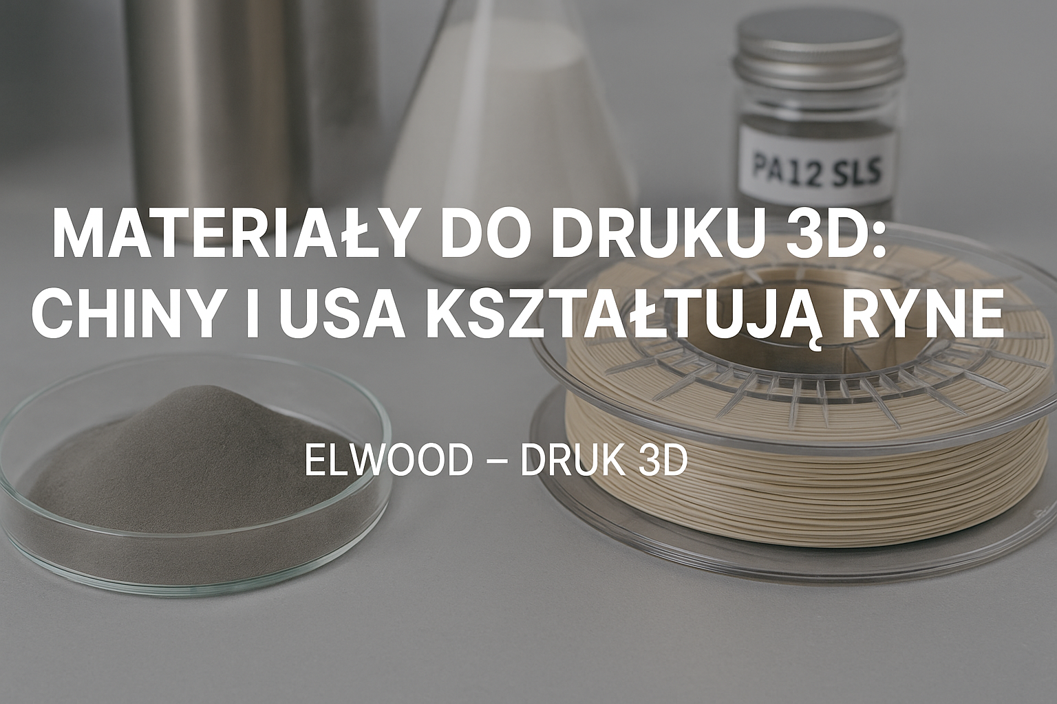 Materiały do druku 3D: Chiny i USA kształtują rynek | ElWood – Druk 3D