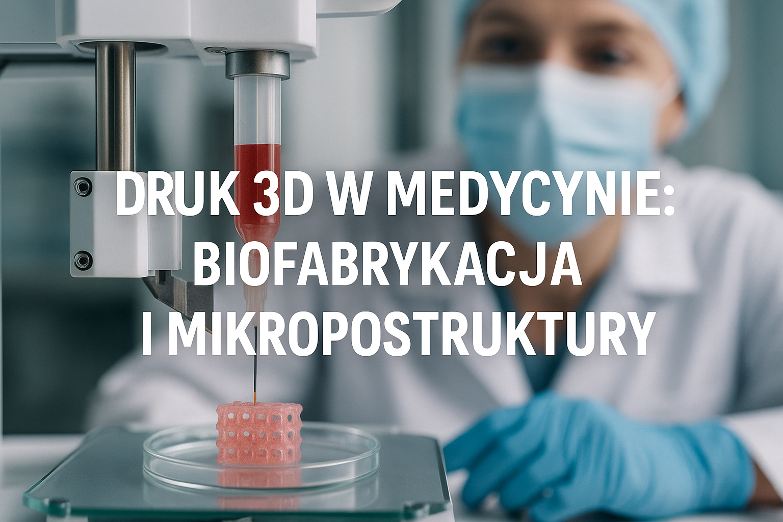Druk 3D w medycynie: biofabrykacja i mikropostruktury