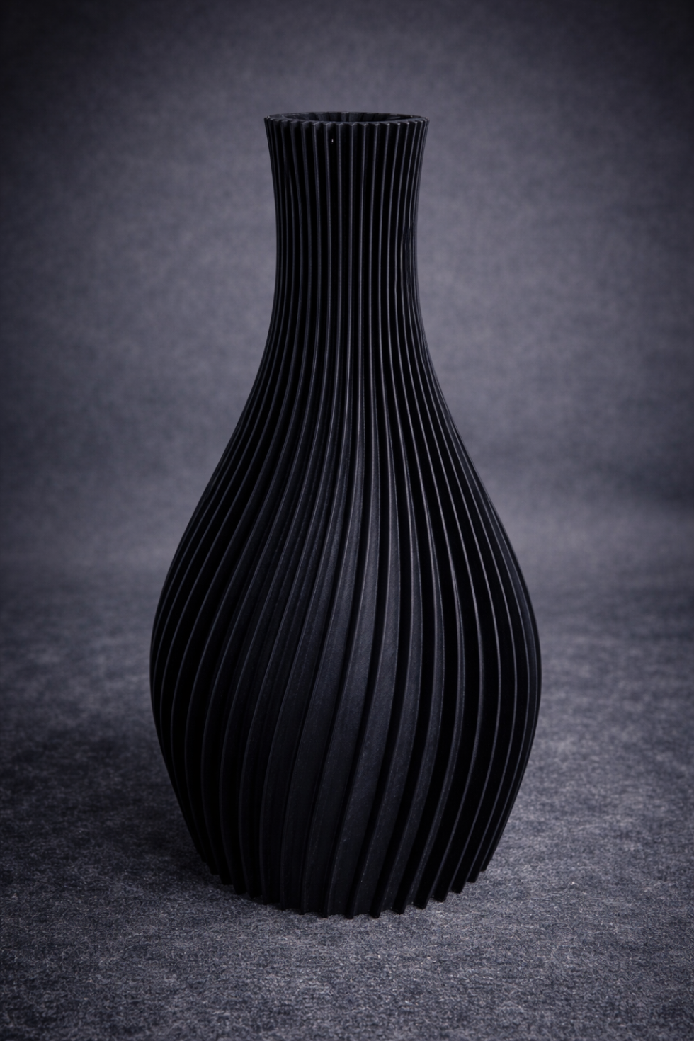 Wazon Dekoracyjny Vortex Czarny | ElWood -