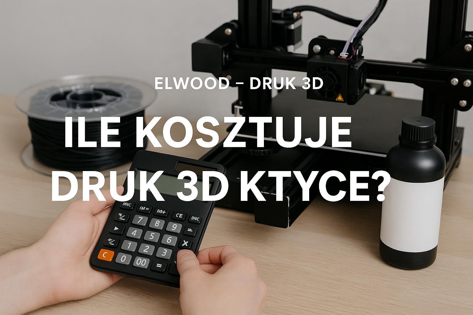 Ile kosztuje druk 3D w praktyce? | ElWood – Druk 3D