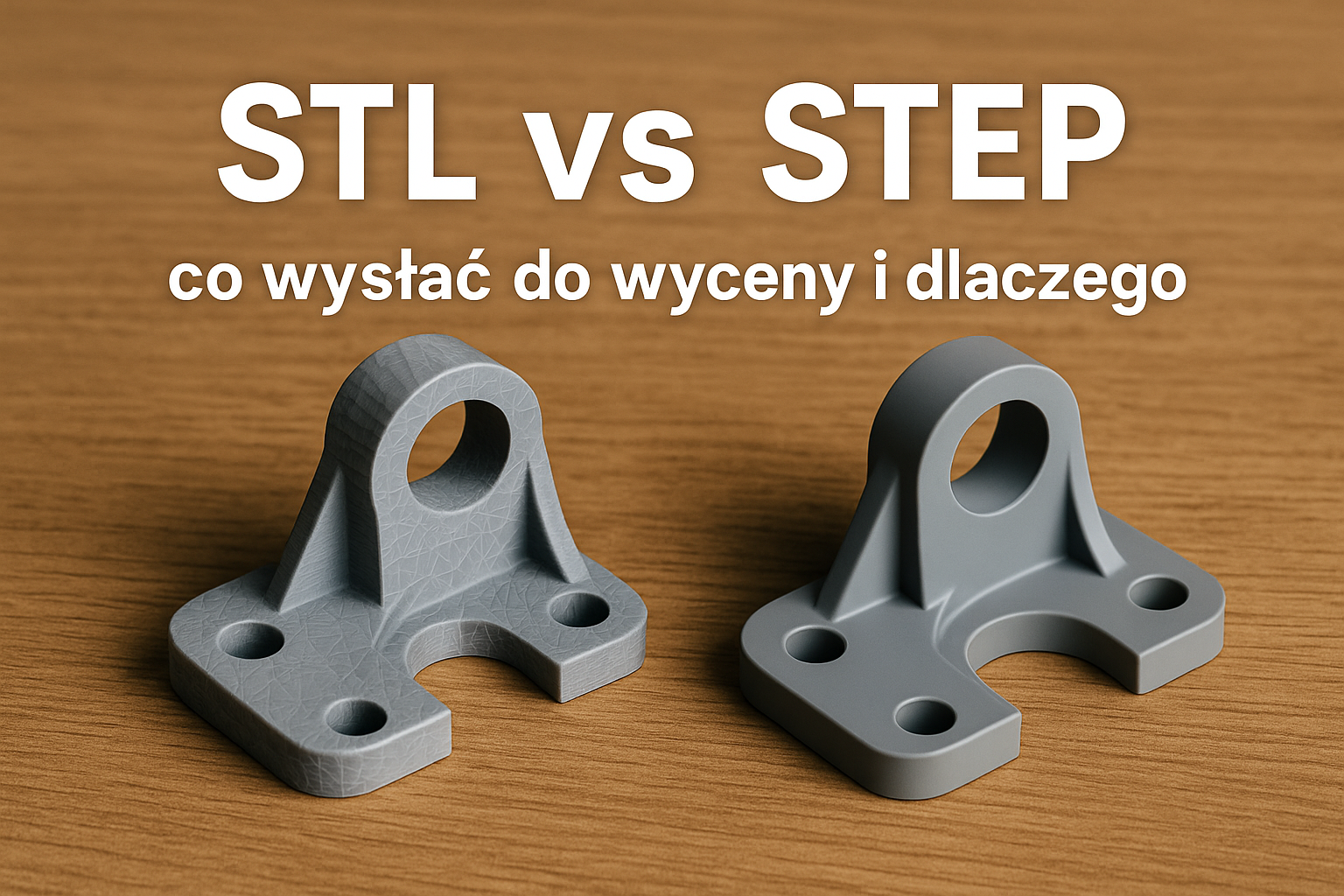 STL vs STEP – co wysłać do wyceny i dlaczego