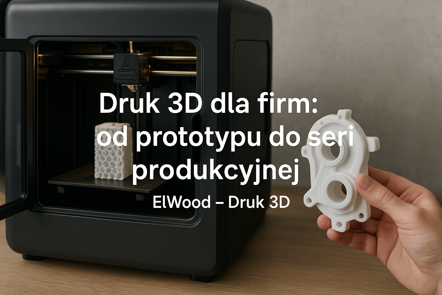 Druk 3D dla firm: od prototypu do serii produkcyjnej | ElWood – Druk 3D
