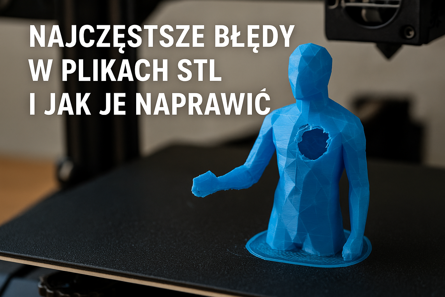 Najczęstsze błędy w plikach STL i jak je naprawić