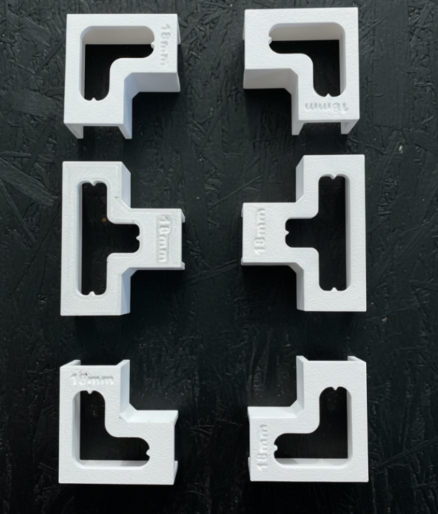 Szablony montażowe do płyt meblowych 18 mm | ElWood