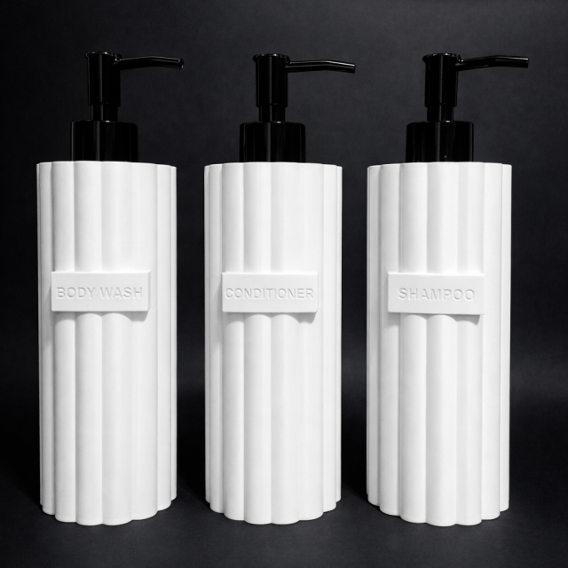 Zestaw dozowników łazienkowych z PLA | ElWood