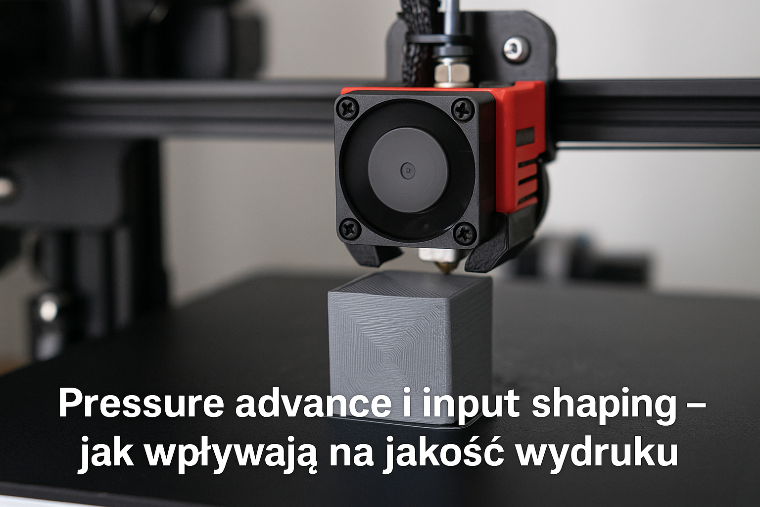 Pressure advance i input shaping – jak wpływają na jakość wydruku