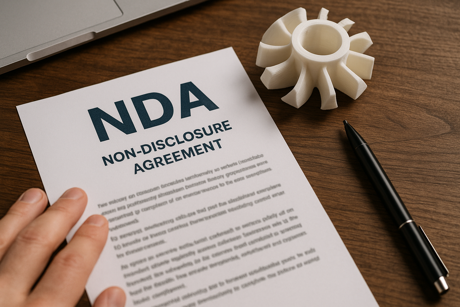 NDA i poufność w usługach druku 3D – co warto ustalić przed zleceniem