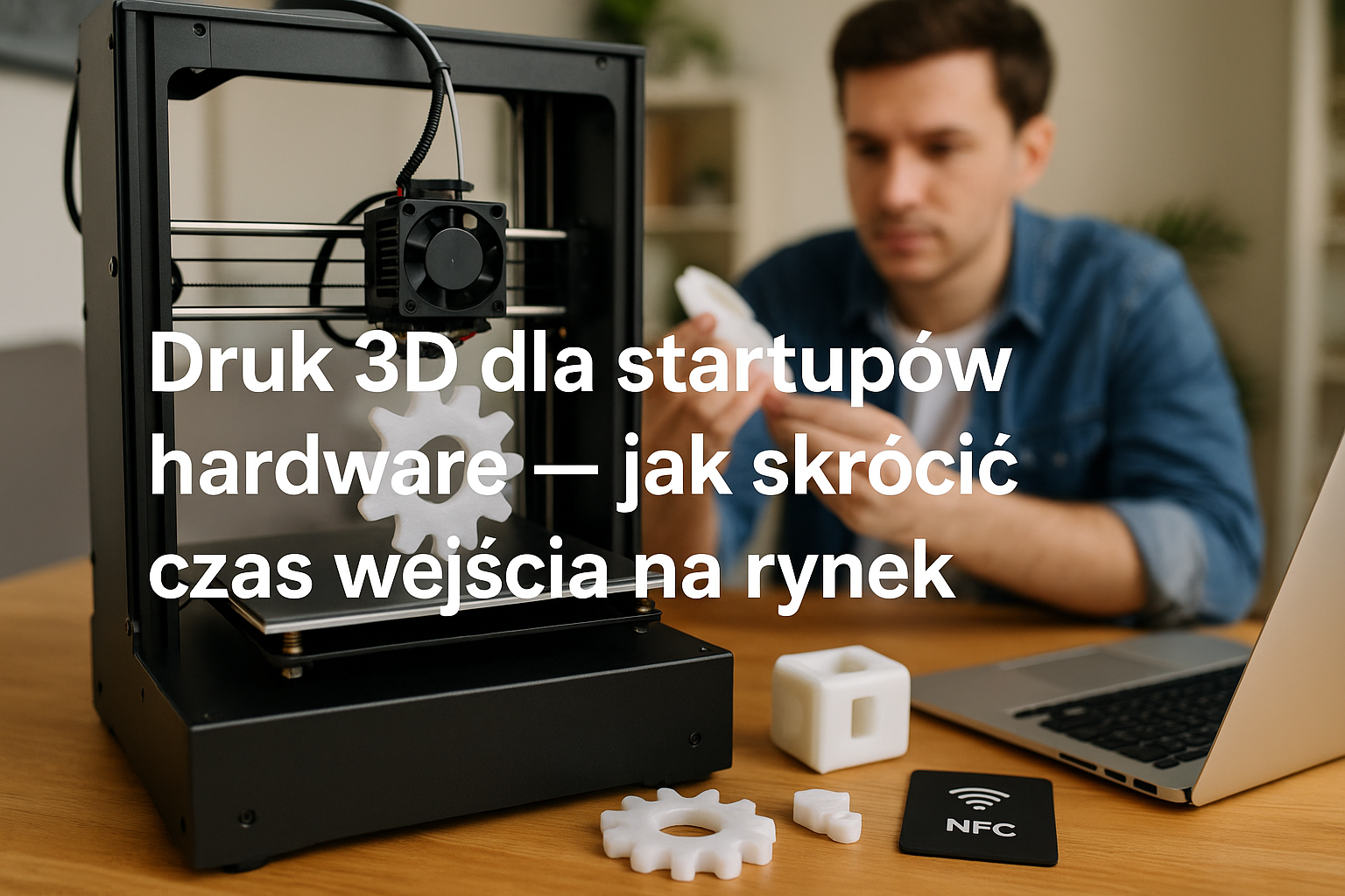 Druk 3D dla startupów hardware – jak skrócić czas wejścia na rynek