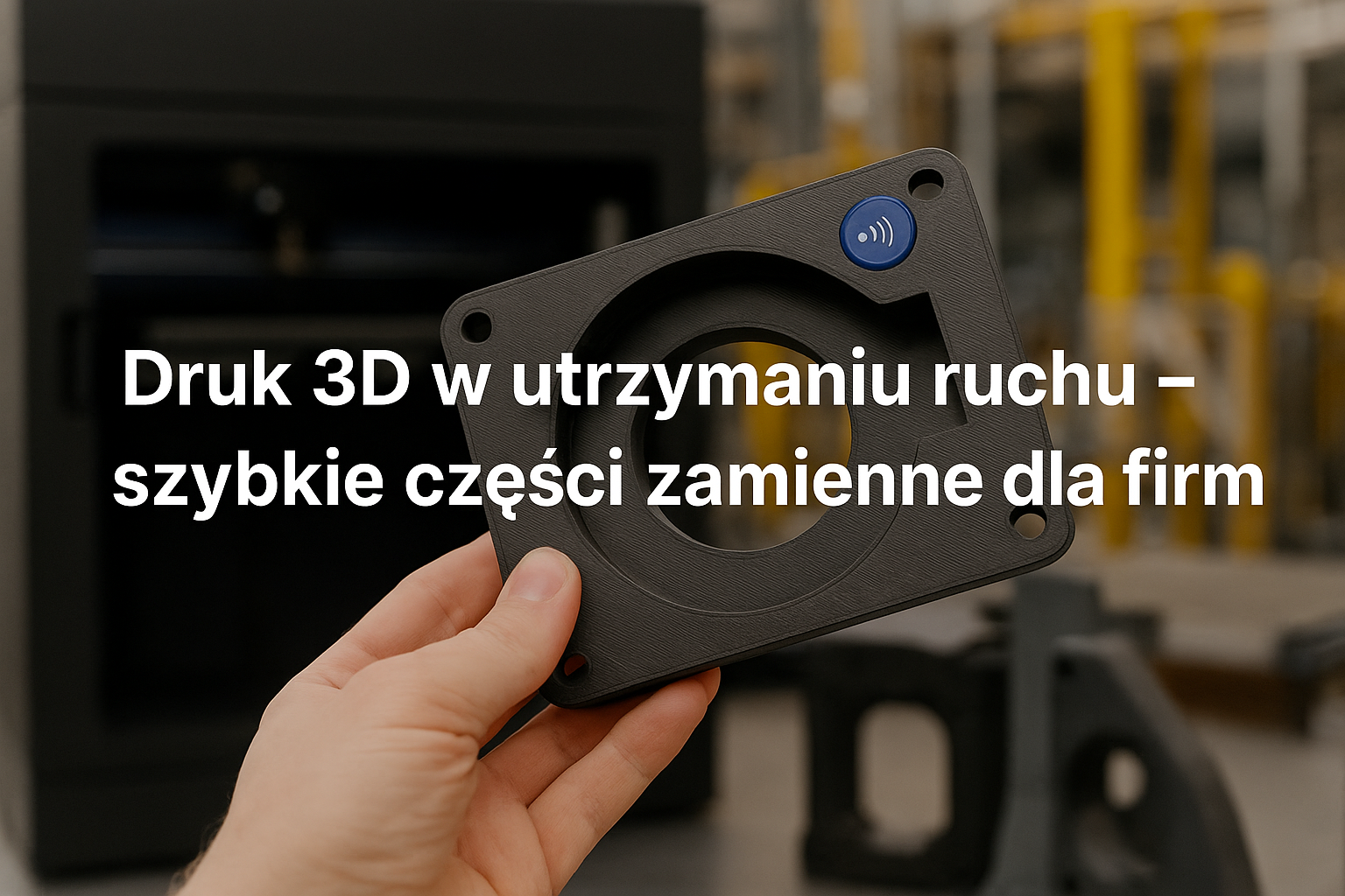 Druk 3D w utrzymaniu ruchu – szybkie części zamienne dla firm