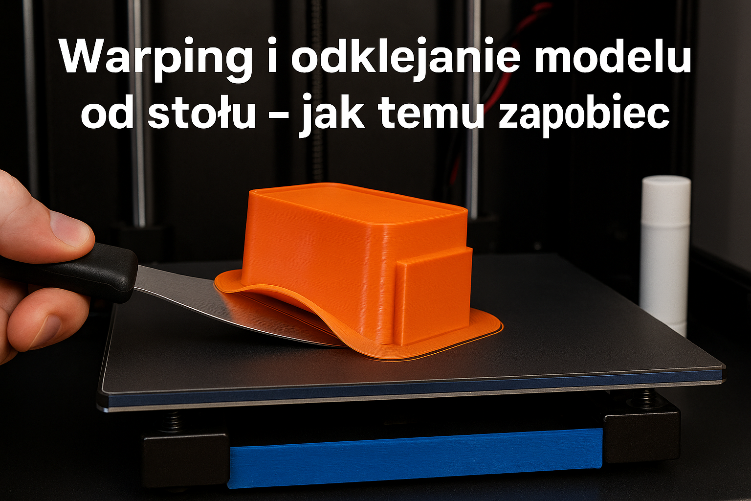 Warping i odklejanie modelu od stołu – jak temu zapobiec