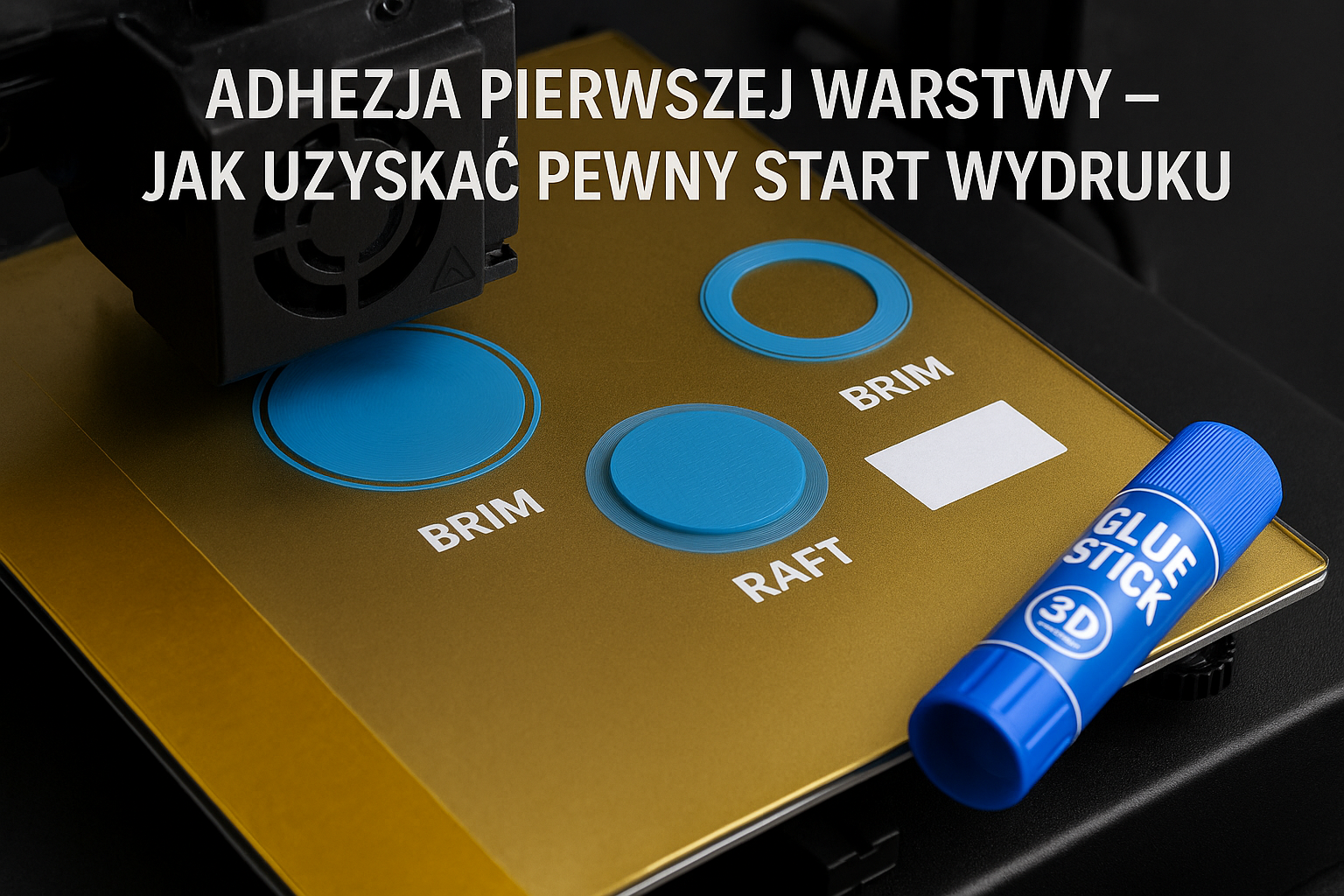 Adhezja pierwszej warstwy – jak uzyskać pewny start wydruku