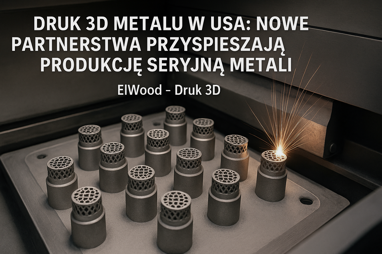 Druk 3D metalu w USA: nowe partnerstwa przyspieszają produkcję seryjną metali – ElWood – Druk 3D