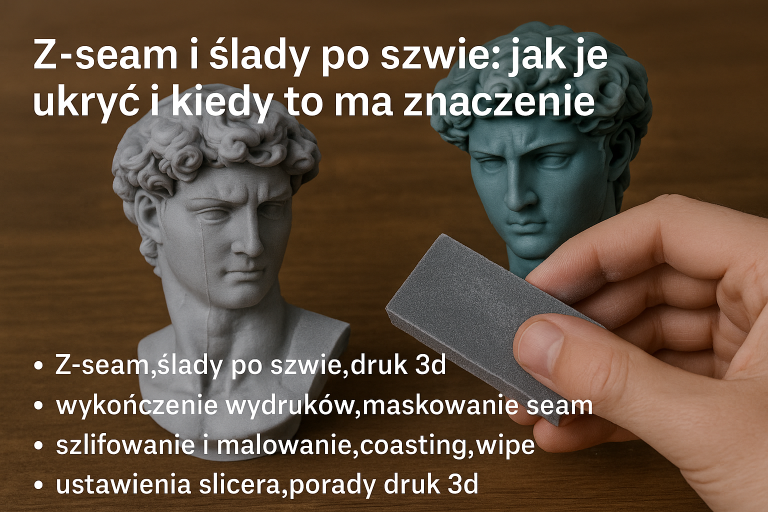 Z-seam i ślady po szwie: jak je ukryć i kiedy to ma znaczenie
