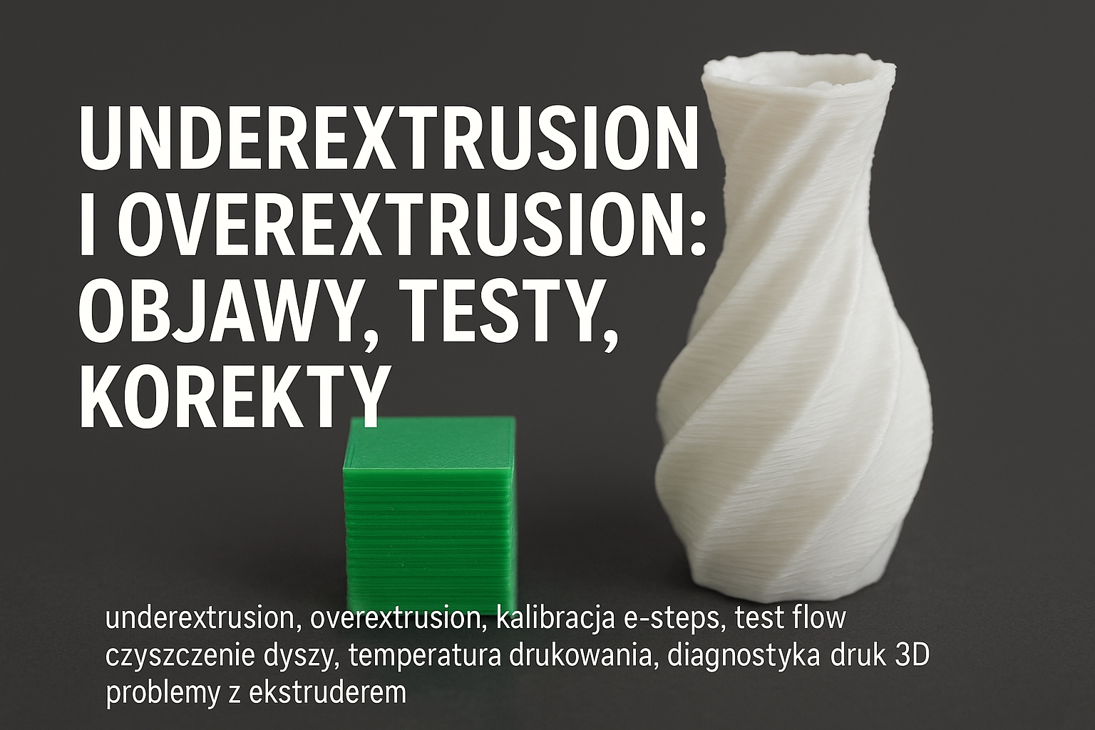 Underextrusion i overextrusion: objawy, testy, korekty