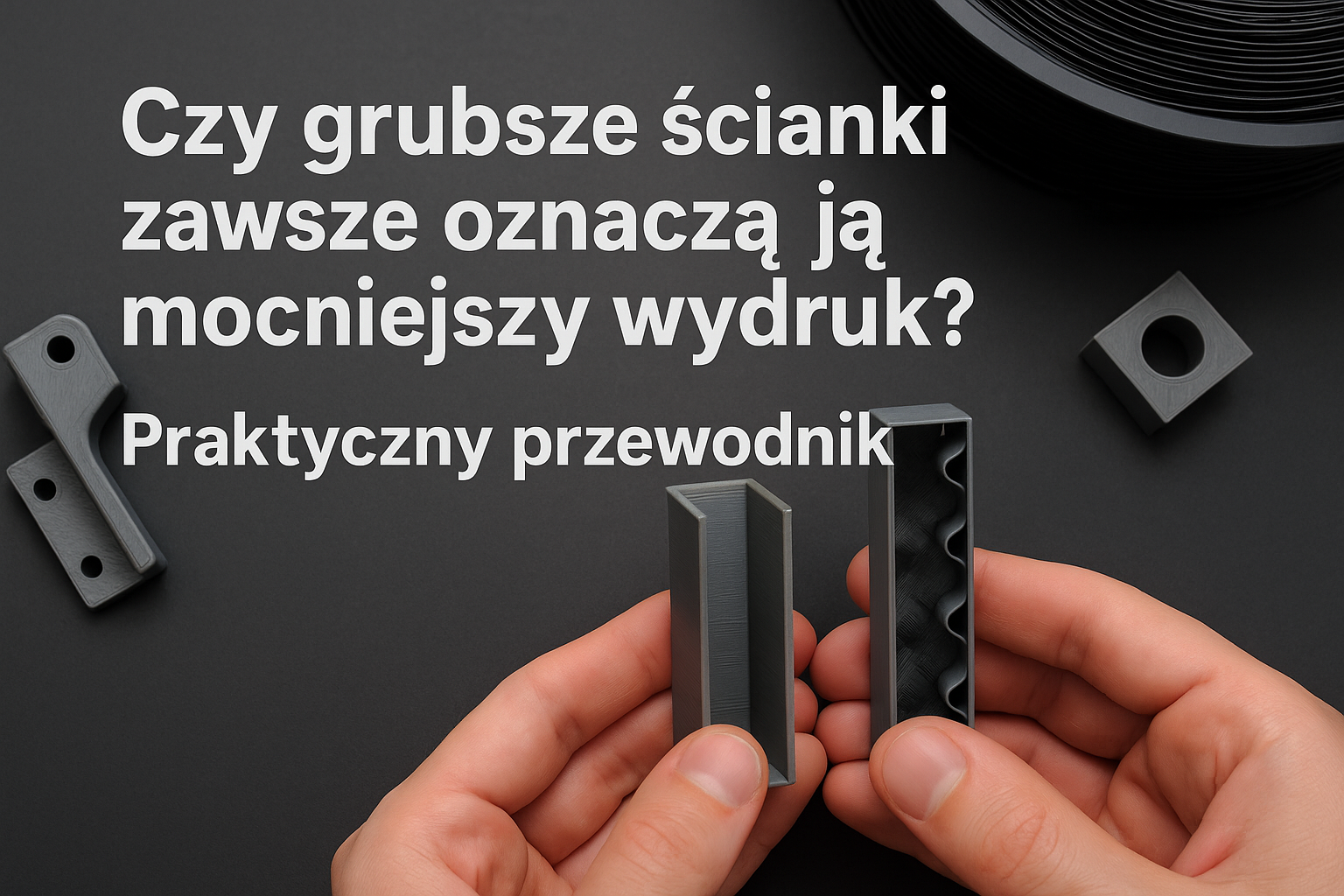 Czy grubsze ścianki zawsze oznaczają mocniejszy wydruk? Praktyczny przewodnik